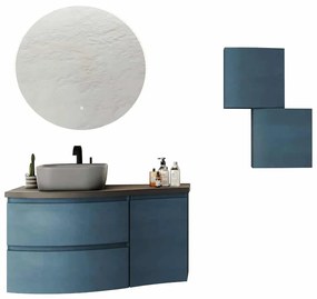 Set Mobilier Baie Suspendat Aleda, Model A2 Antique Grey