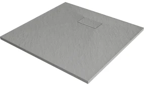 Mexen Hugo cadă pentru duș pătrată SMC 80 x 80 cm, gri - 42618080