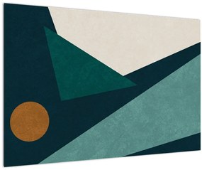 Tablou - Abstract cubic (90x60 cm)