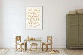Tablou Learn With Me - ABC
