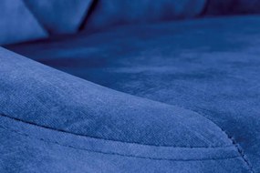 Scaun de bar H101 velvet bleumarin