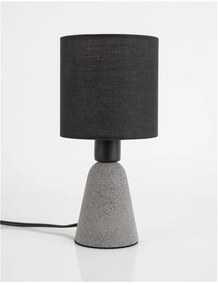 Veioza, lampa de masa design modern ZERO beton gri NVL-9577161