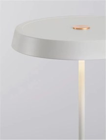 Lampa de podea LED design modern VETRO alb, D-40cm