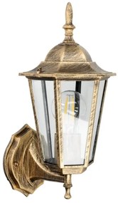 Aplică de exterior 1xE27/60W/230V IP44 aurie