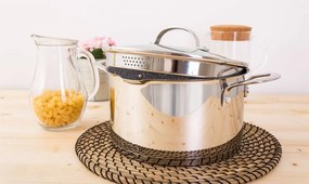 Oală G21 Gourmet Miracle - oțel inoxidabil/greblon-28 cm