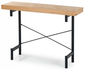Consola Inferno stejar/negru