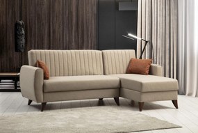 Canapea extensibilă de colț Alkon - Beige