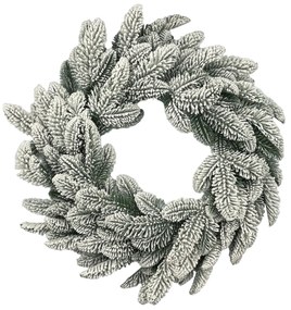 Coronita Craciun cu crengute brad FROSTY, 50cm