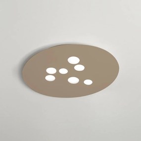 Plafoniera moderna Luna 60x72,5cm, alb sau gri