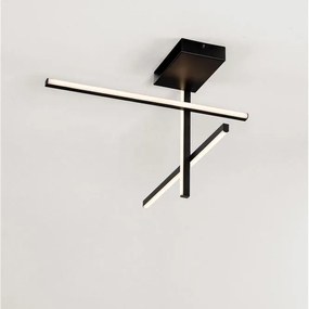 Plafoniera LED stil modern minimalist ANTAMA negru