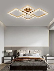 Lustra Cu Telecomanda, Trei Tipuri De Lumina, 100W
