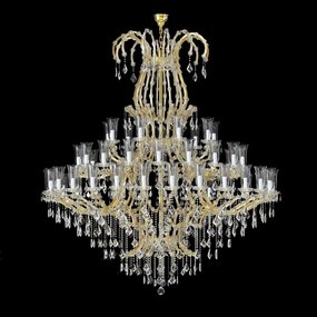Candelabru Cristal Bohemia Exclusive 54 brate EMPEROR ROBERT