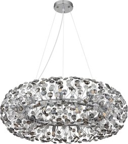 Globo 64135H3C - Candelabru LED cu cristale suspendat pe cablu KATRINA 20xG9/3,5W/230V