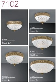 Lustra aplicata clasica cu 3 brate design italian 7102