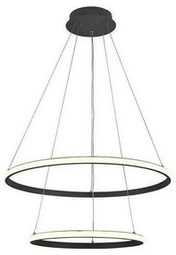 Lustră LED dimabilă pe cablu LED/75W/230V 3000-6500K + telecomandă