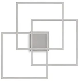 Lustra LED aplicata design geometric FRAME-2 PL 230702 IDL