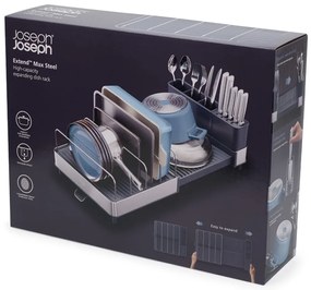 Scurgător de vase albastru/argintiu din metal Extend – Joseph Joseph