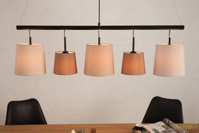 Lustra eleganta cu 5 abajururi Levels 100cm A-38826 VC