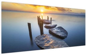 Tablou - Dig de piatră (120x50 cm)