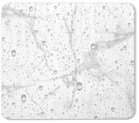 Covoraș de baie alb-gri din diatomit 35x45 cm Aqua – douceur d'intérieur