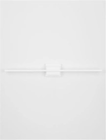 Aplica LED pentru oglinda / tablou AZURE alba L-90,5cm