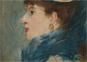 Tablou - Edouard Manet, Portrait of a Lady, reproducere (70x50 cm)