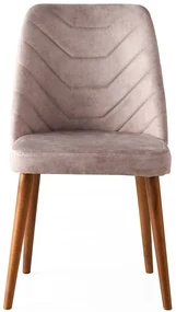 Set de scaune de sufragerie Dallas Pink, 2 buc., 2 buc.