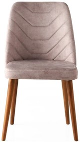 Set de scaune de sufragerie Dallas Pink, 2 buc.