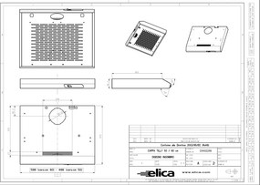 Hota Elica Verve IX 60, 52 W, 60 cm, clasa C, 205 m³/h, Iluminare LED, Otel inoxidabil