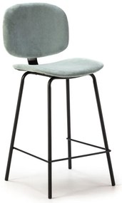 Scaune de bar albastru-deschis 2 buc. (înălțime șezut 66 cm) Arus – Marckeric