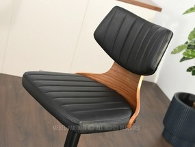 Scaun Heroe (nuc închis + negru). 1110619