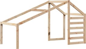 vidaXL Acoperiș Pat Copii 188x82x113 cm Lemn Mass Pin