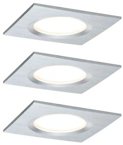 SET 3x corp de iluminat dimabil încastrat Paulmann 93895 LED/6W IP44 NOVA 230V