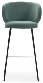Scaune de bar verde 2 buc. (înălțime șezut 65 cm) Rush – Marckeric