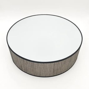 Plafonieră SIRJA, 2 x E27, 15 W, 230 V, Ø 45 cm, maro