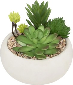 Flori artificiale în ghiveci