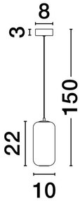 Pendul LED design modern AELIA