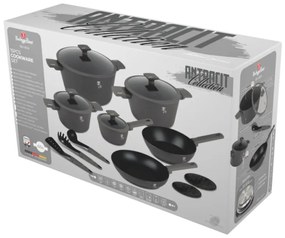 Set oale si tigai 15 piese Anthracite Berlinger Haus BH 8141