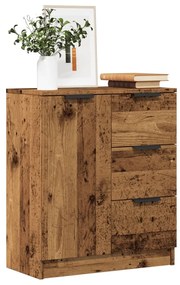 vidaXL Dulap, lemn învechit, 60x30x70 cm, lemn prelucrat