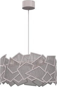 Lustră suspendată CAMO 3xE27/15W/230V bej