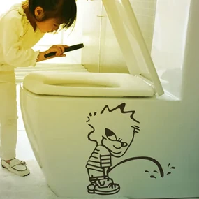 Sticker decorativ Big Boy 21x21 cm
