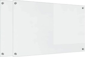 vidaXL Panou de bucătărie 2 pcs Transparent 100 x 60 cm