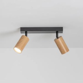 Spot Brilagi SELE 2xGU10/30W/230V negru/bej