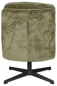 Fotoliu verde pivotant Kai – White Label