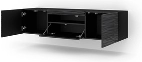 Masă TV Aurora 150 (sahara Negru) (cu iluminat LED). 1124867