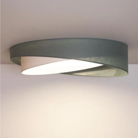 BRILAGI-LED Plafonieră VELVET TWIST LED/24W/230V 4000K Ø 55 cm verde/alb