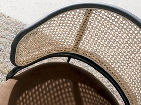 Scaun pivotant design modern Rattan