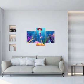 Tablou - Sirenă (90x60 cm)