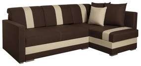 Colțar Navegan  (ciocolățiu + bej) (D). Promo -17%. 1124131
