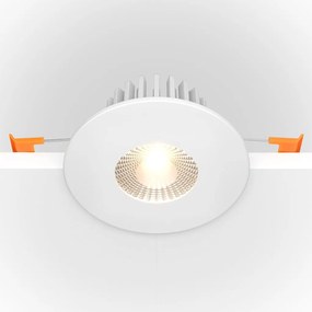 Spot LED incastrabil design tehnic Zen alb
